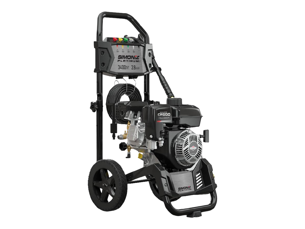 Simoniz Platinum 3400 PSI 2.8 GPM Cold Water Wheeled Gas Pressure