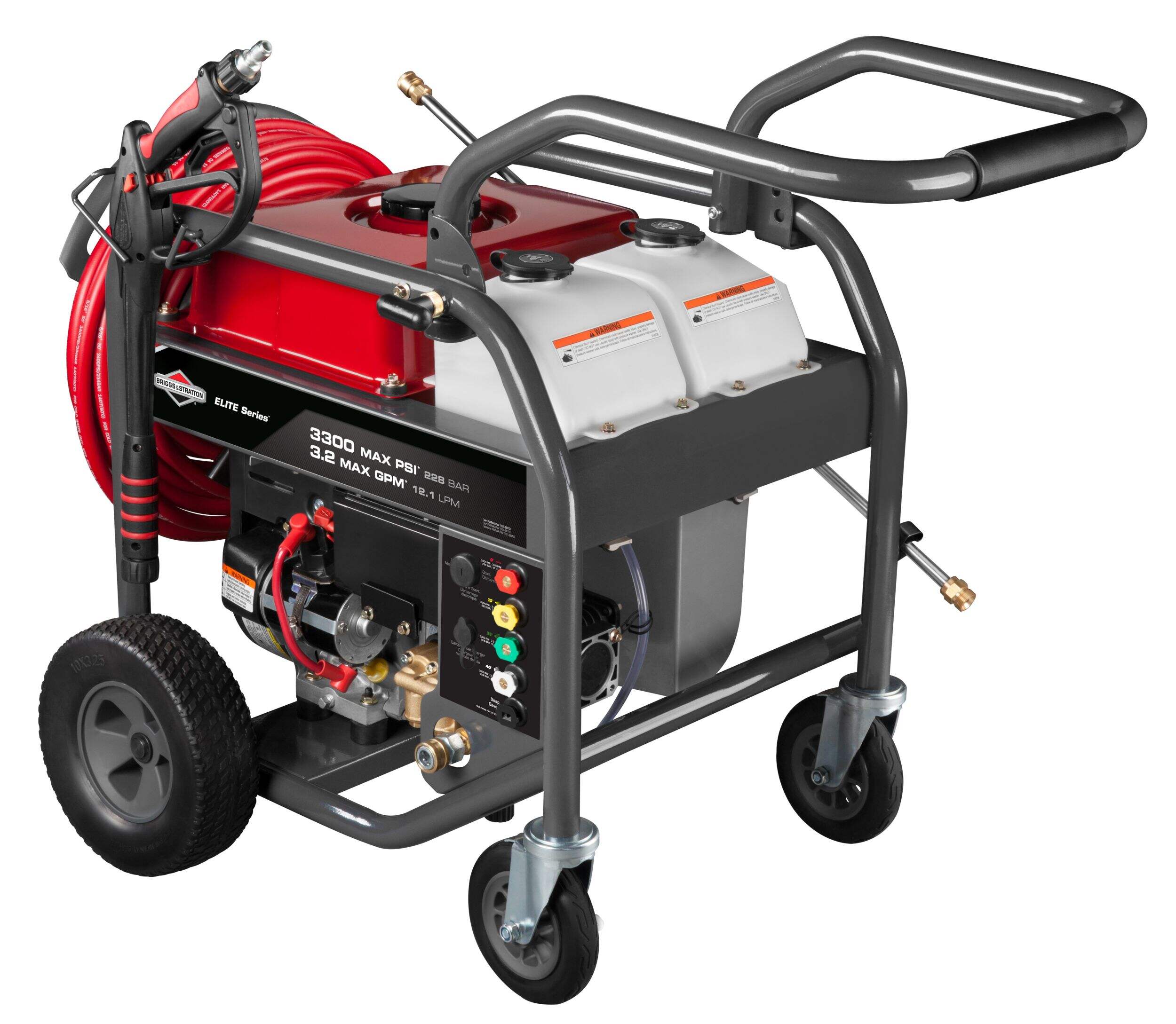 Briggs & Stratton Elite 3300 PSI Pressure Washer Front_Three_Fourths_Angled_Right