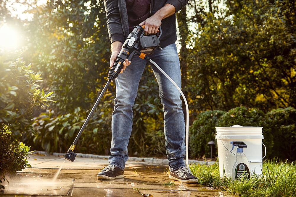 WORX Hydroshot 450 PSI Gallons Cold Water Battery Pressure 57 OFF