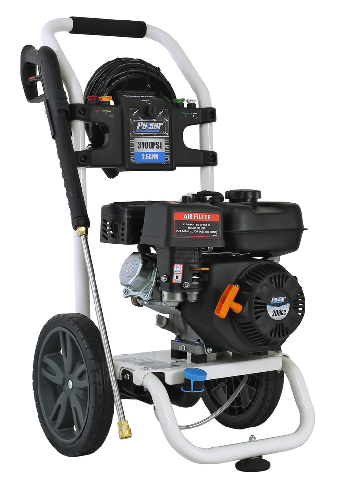 Pulsar 3100 PSI 2.5 GPM 196cc Engine Room/Cold Water Wheeled Gas