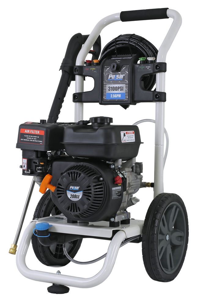 Pulsar 3100 PSI 2.5 GPM 196cc Engine Room/Cold Water Wheeled Gas