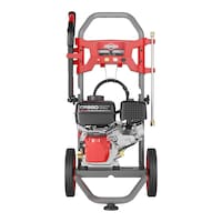Briggs & Stratton 3200 PSI 2.5 GPM 208cc Engine Wheeled Gas Pressure Washer Front_Flat