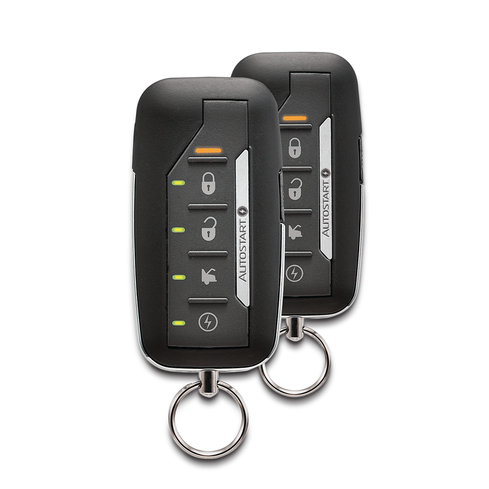 AutoStart DS3 Series 2Way Remote Car Starter System Kit, with Up to 5,200 ft Range, 1 LED & 1