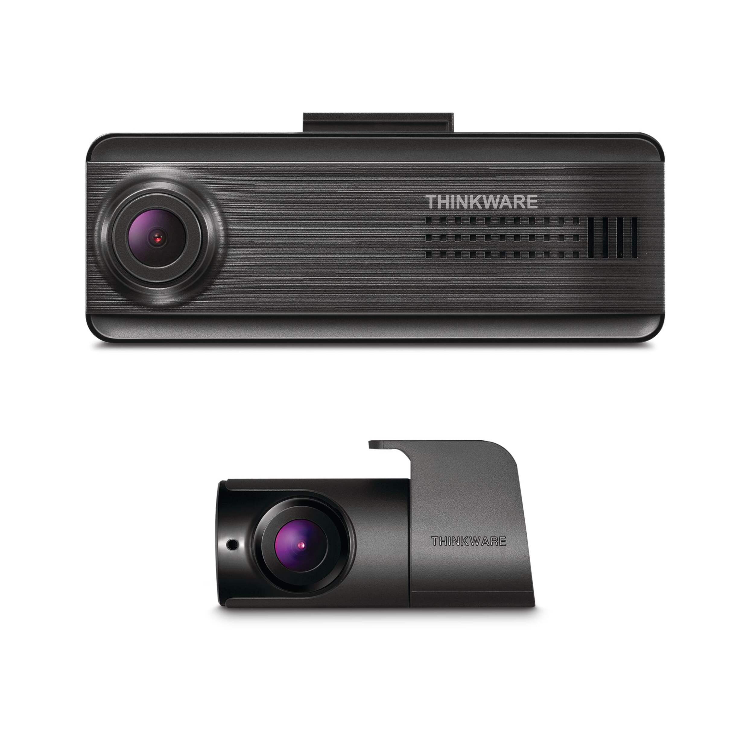 Thinkware F200 PRO Front & Rear Dash Cam Bundle, 32GB Micro SD Card Included, Built-in WiFi, Timelapse Front_Flat