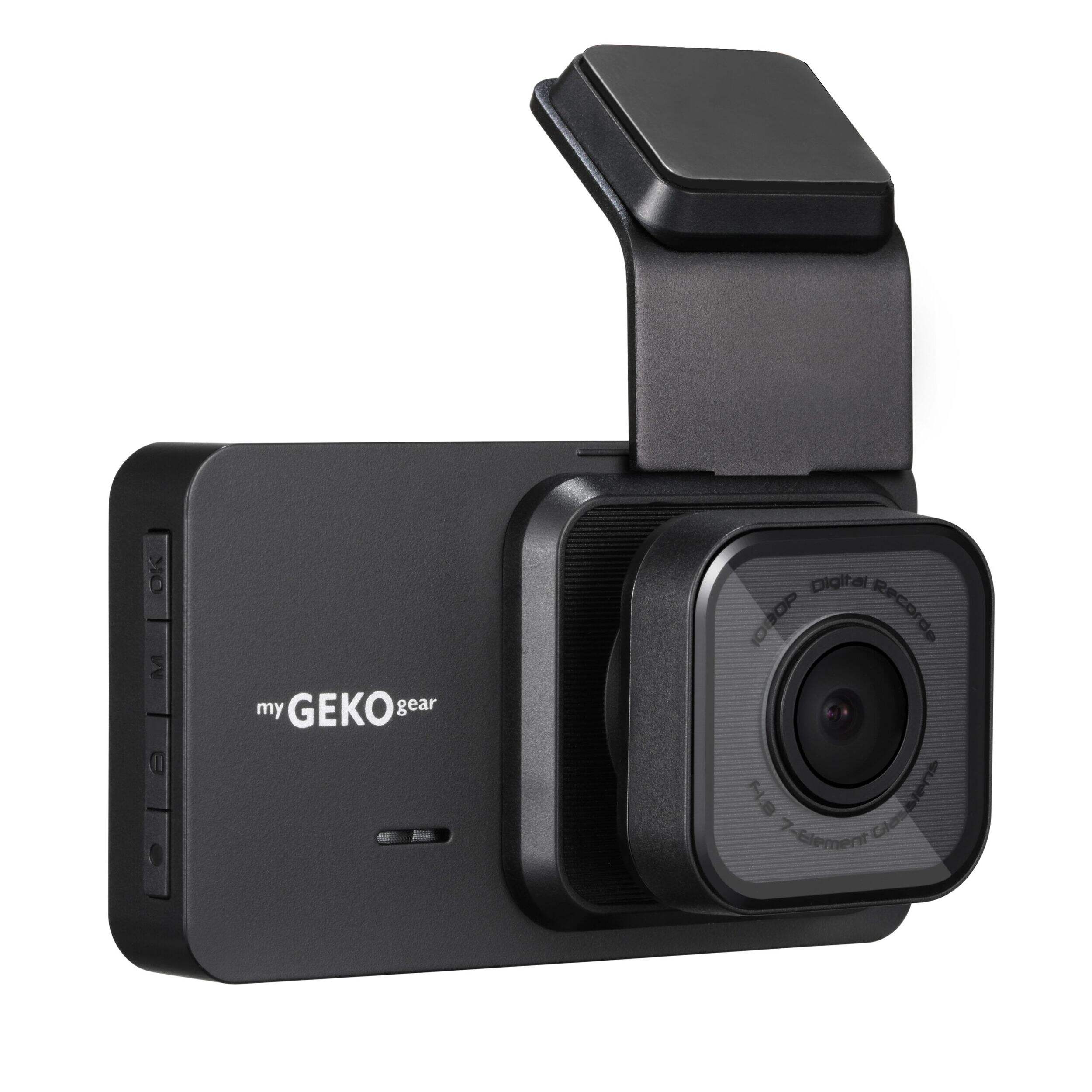 myGEKOgear Orbit 1120 1080P Dash Camera, 3-in Front_Three_Fourths_Angled_Right