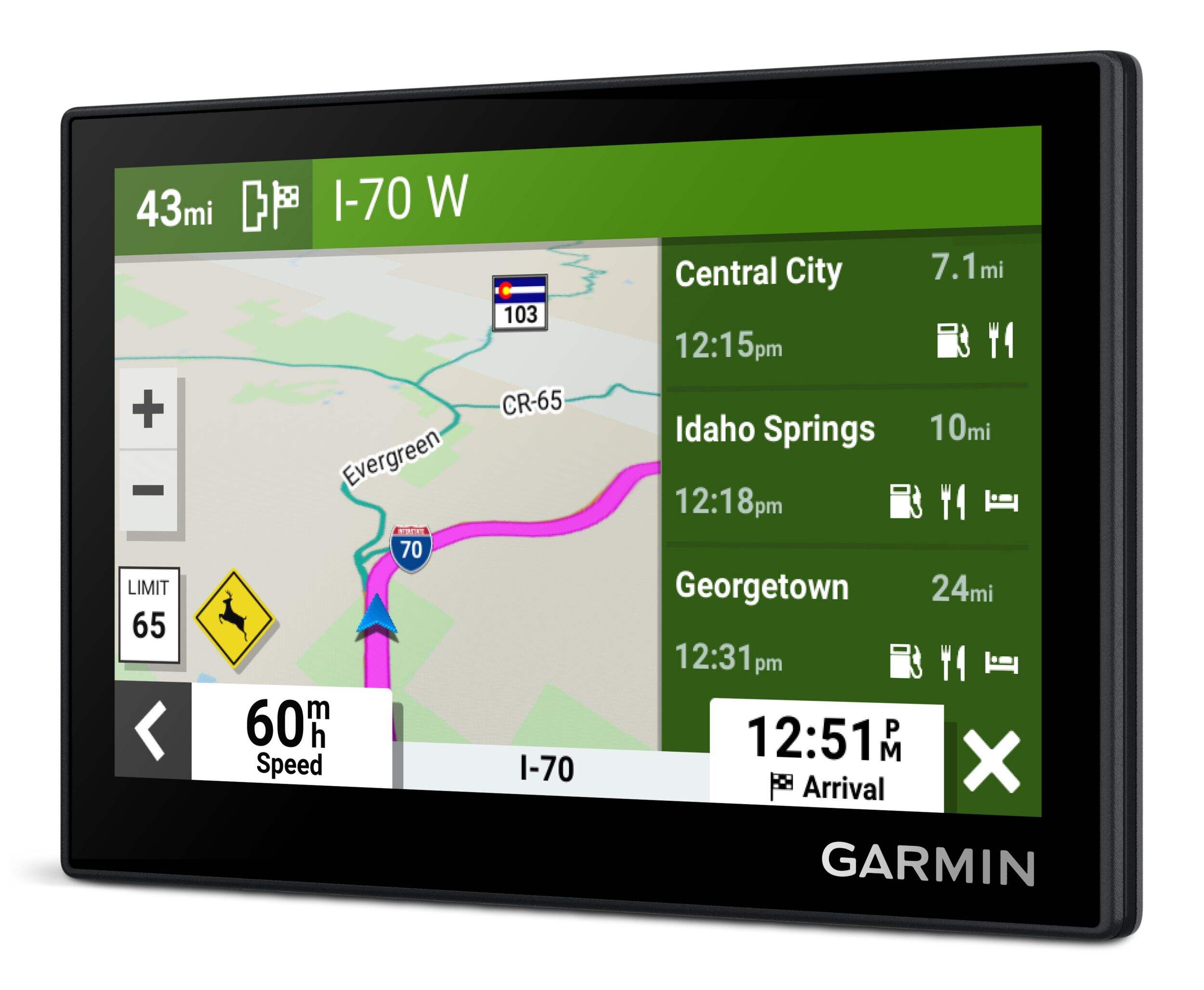 GPS Garmin Drive 53 Navigator Front_Angled_Left