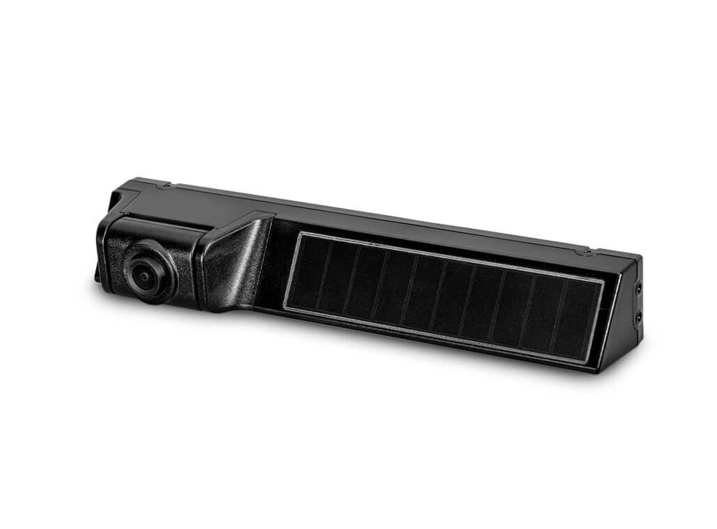 Type S Solar Powered 1080p App View Wireless Backup Camera with Adjustable Lens, Black Front_Three_Fourths_Angled_Left