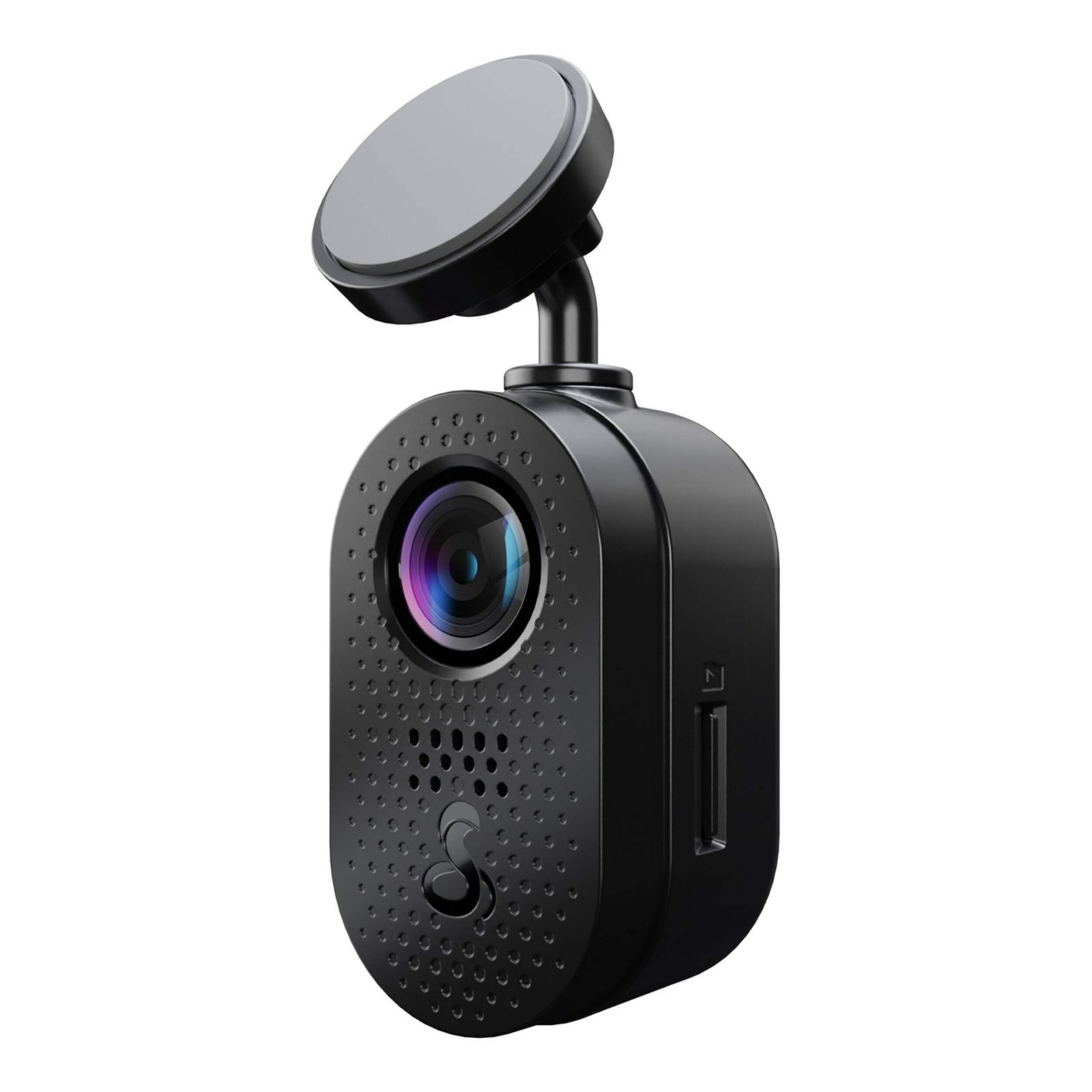 Cobra SC 120 Single View Smart Dash Cam M425 with Quad HD & Wi-Fi Front_Three_Fourths_Angled_Left