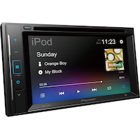 Pioneer AVH-241EX DVD Multimedia Receiver Front_Angled_Right