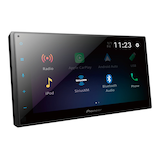 Pioneer DMH-1770NEX Digital Multimedia AM/FM HD Bluetooth Receiver with Capacitive Touchscreen Front_Three_Fourths_Angled_Right