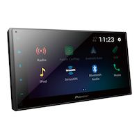 Pioneer DMH-1770NEX Digital Multimedia AM/FM HD Bluetooth Receiver with Capacitive Touchscreen Front_Three_Fourths_Angled_Right
