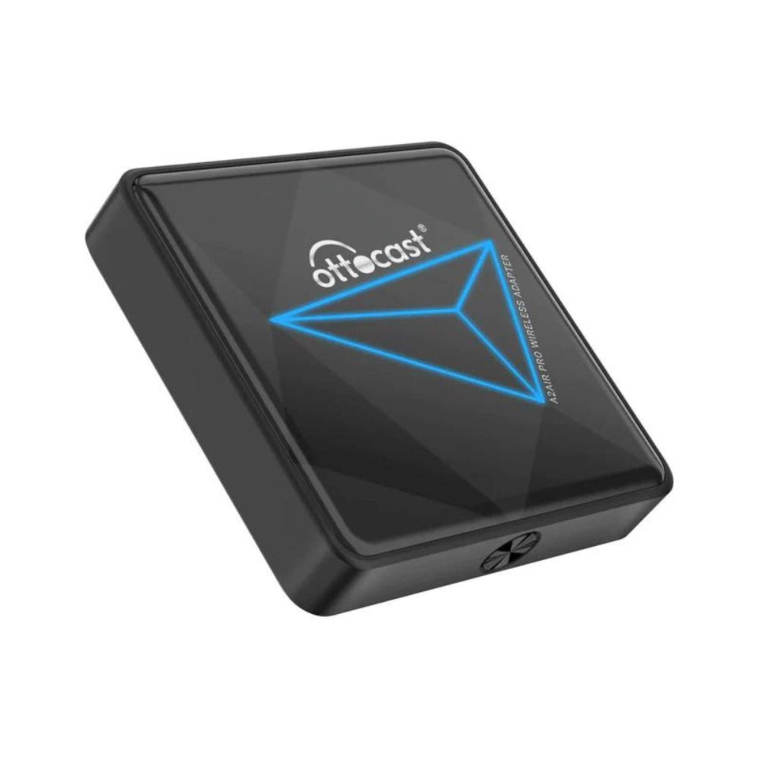 Ottocast Wireless Android Auto Adapter, Compatible with Android 11 & Above Front_Three_Fourths_Angled_Right