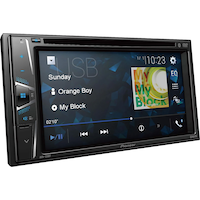 Pioneer AVH-120BT Digital Multimedia Receiver Front_Angled_Right