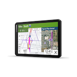 Garmin Dēzl™ OTR720 Trucking GPS Navigator with Custom Truck Routing Front_Three_Fourths_Angled_Left