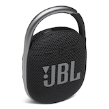 JBL Clip 4 Ultra-Portable Waterproof Bluetooth Speaker, Black Front_Three_Fourths_Angled_Right