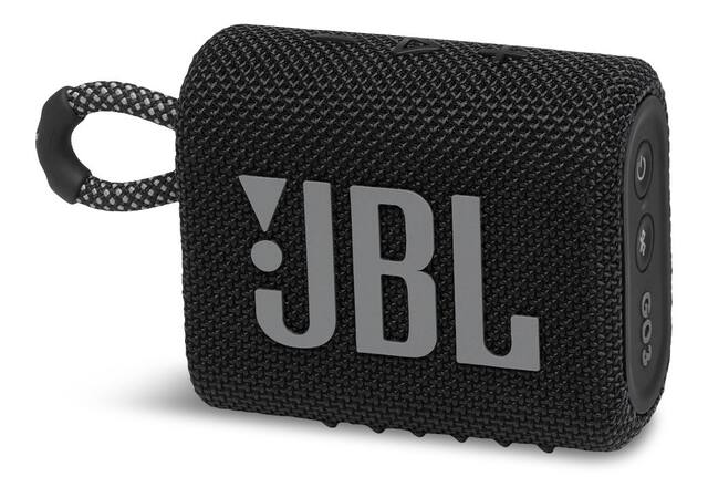 JBL GO 3 Portable Waterproof Bluetooth Speaker, Black | Canadian Tire