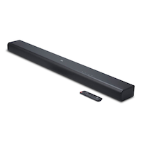 Barre de son Bluetooth 3.1 canaux JBL Cinema SB510, haut-parleur pour téléviseur/audio pour la maison avec caisson d'extrêmes graves intégré, noir Front_Angled_Left