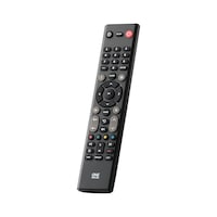 One For All Essence 1-Device Universal Remote Control, Black Front_Three_Fourths_Angled_Left