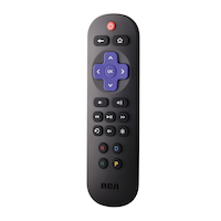 Roku TV Replacement Remote Control for Roku Streaming Media Player Front_Flat
