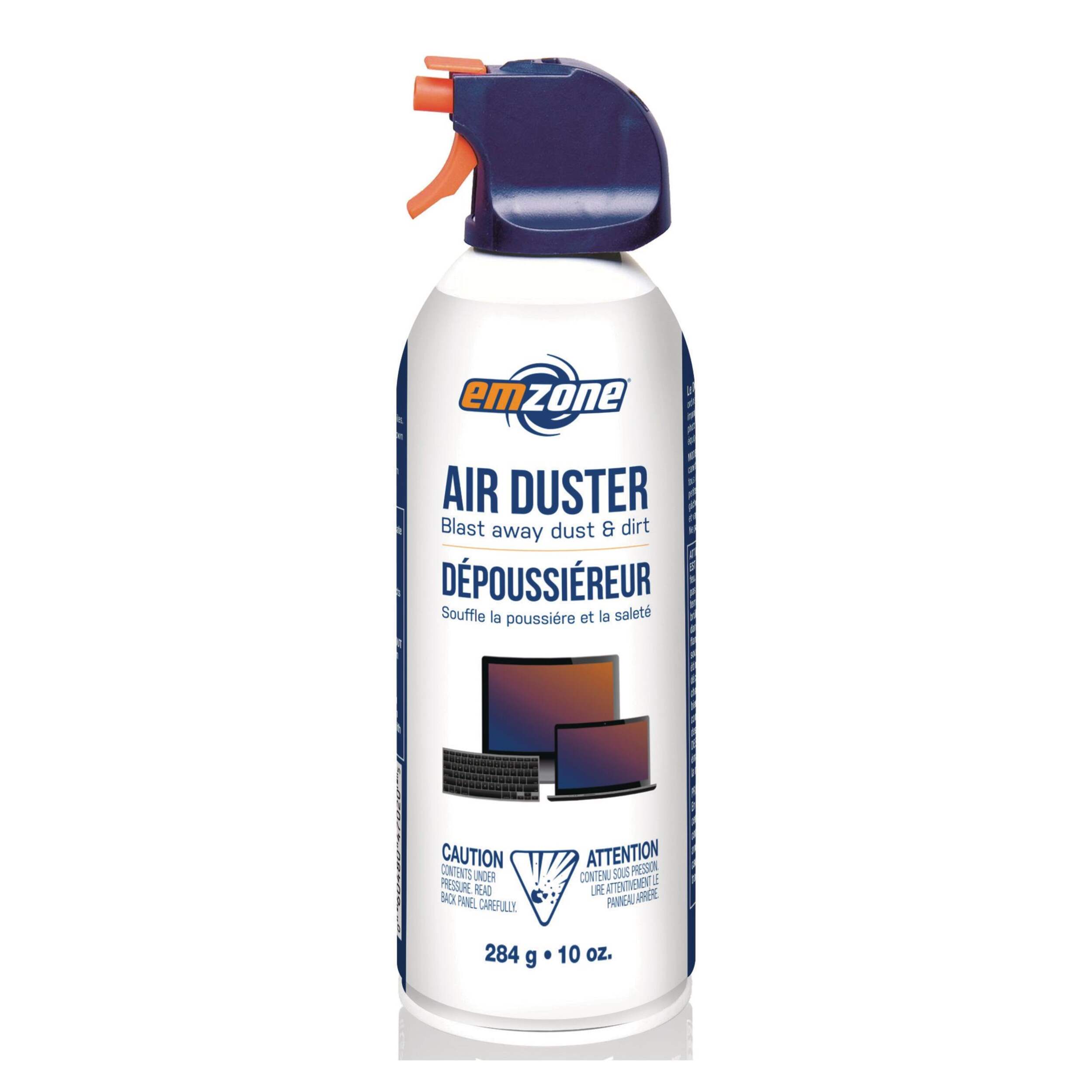 Emzone Compressed Air Duster, 10-oz Front_Flat