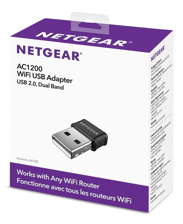 Netgear AC1200 Dual Band WiFi USB Adapter Canadian Tire