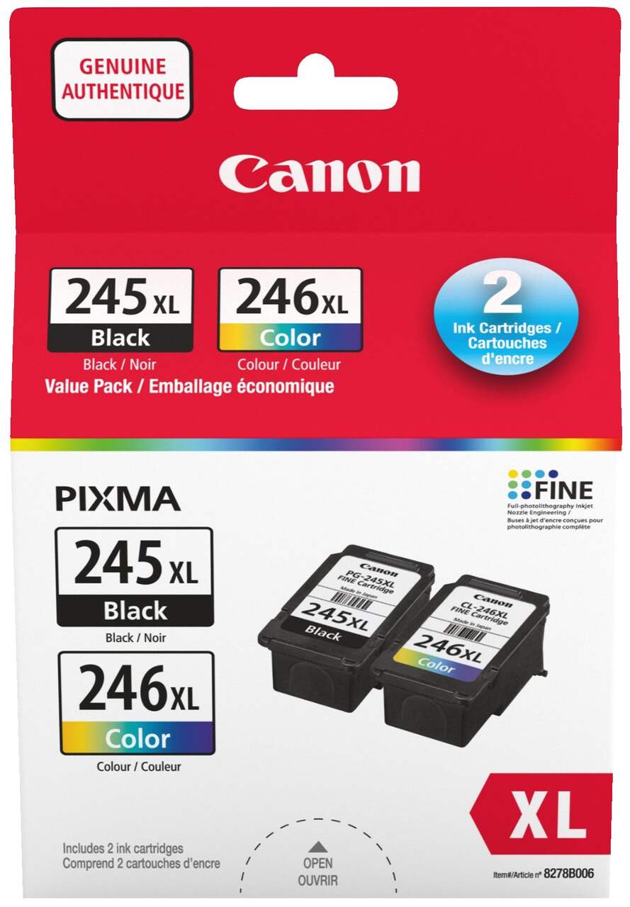Cartouche d'encre pour imprimante Canon Pixma, cartouche d'encre
