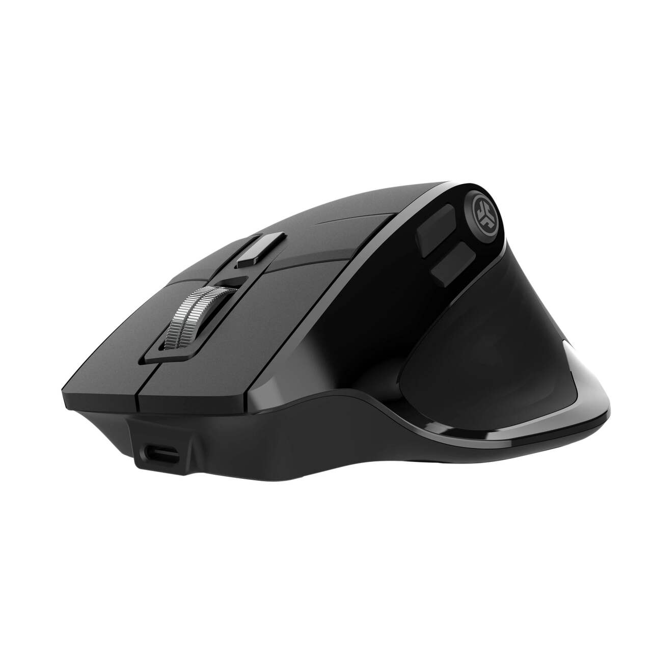 JLab Epic Multi-Device Full-Size Wireless Mouse, Black