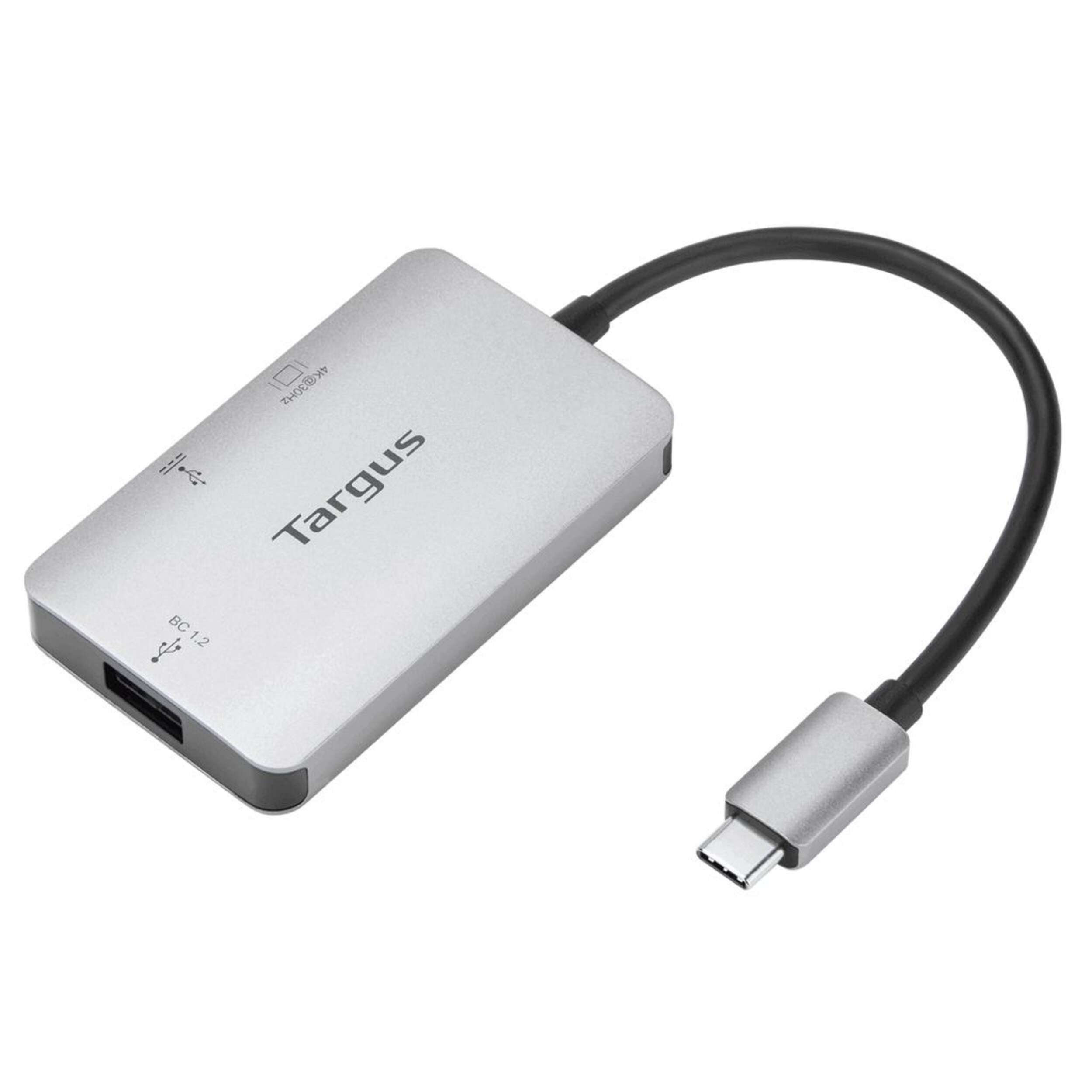 Targus USB-C Single 4K HDMI Video Multi-Port Adapter Front_Angled_Left