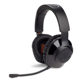 JBL Quant 350 HP Wireless Gaming Headset, Black Front_Three_Fourths_Angled_Left