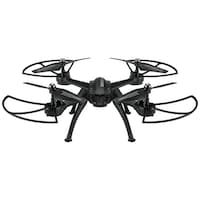 Sky Rider X-11 Stratosphere Quadcopter Drone with Wi-Fi Camera, Black Front_Elevated
