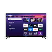 Magnavox 4K UHD Roku Smart TV, 43-in Front_Flat