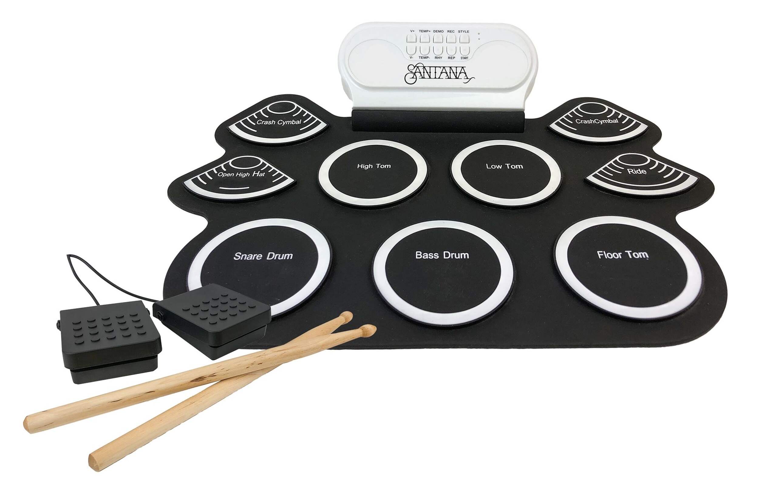 Batterie électronique Santana à 9 caisses Composite_or_Mixed