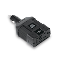 Bluehive 100W Power Inverter, Black Back_Angled_Left