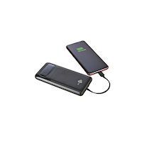 Bluehive 20,000 mAh Power Bank with Cables, Black