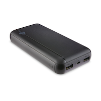 Bluehive 20,000 mAh Portable Power Bank, Black
