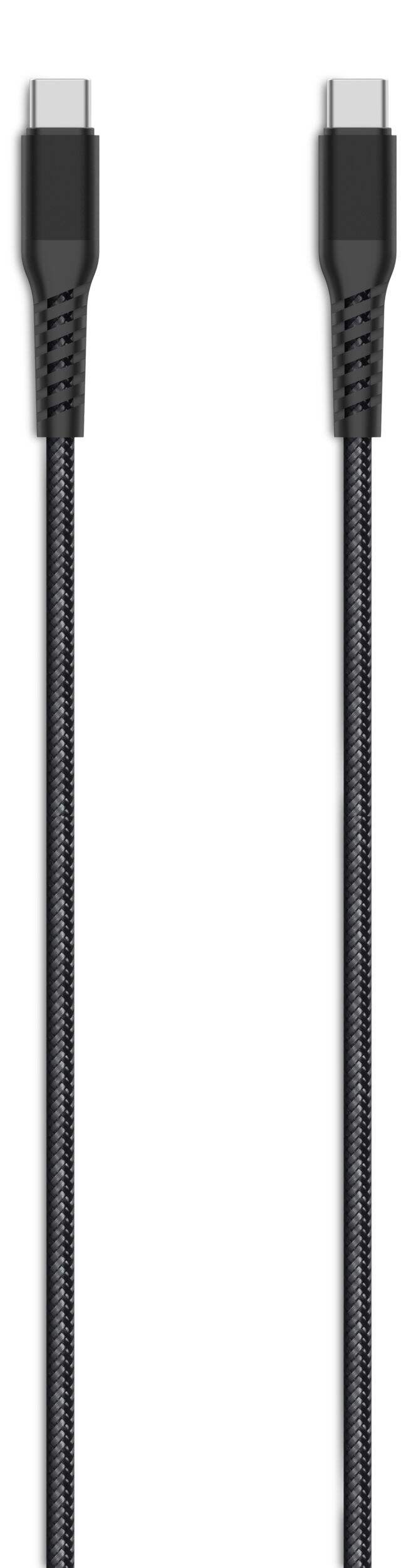 Bluehive PVC 60W USB-C to USB-C Charging Cable Front_Flat