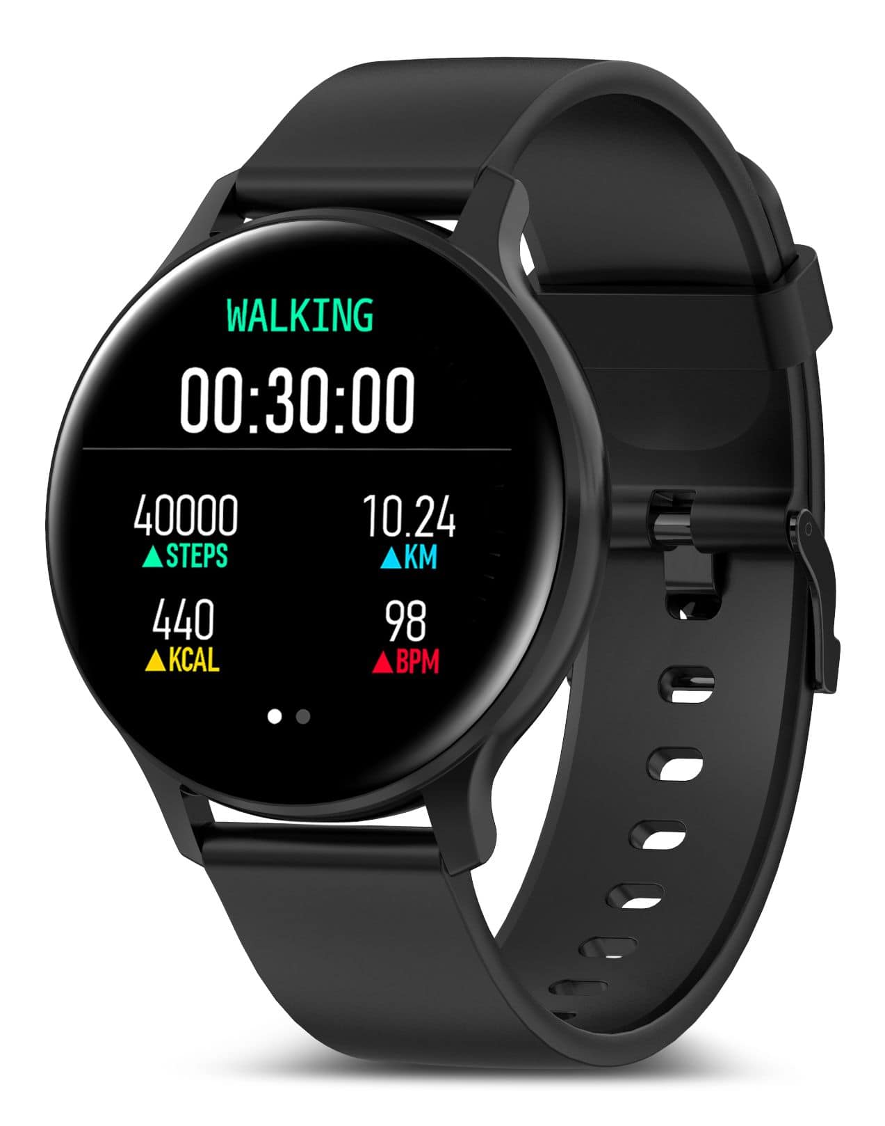 Sech Fusion Fitness Smartwatch with Colour Touchscreen Display