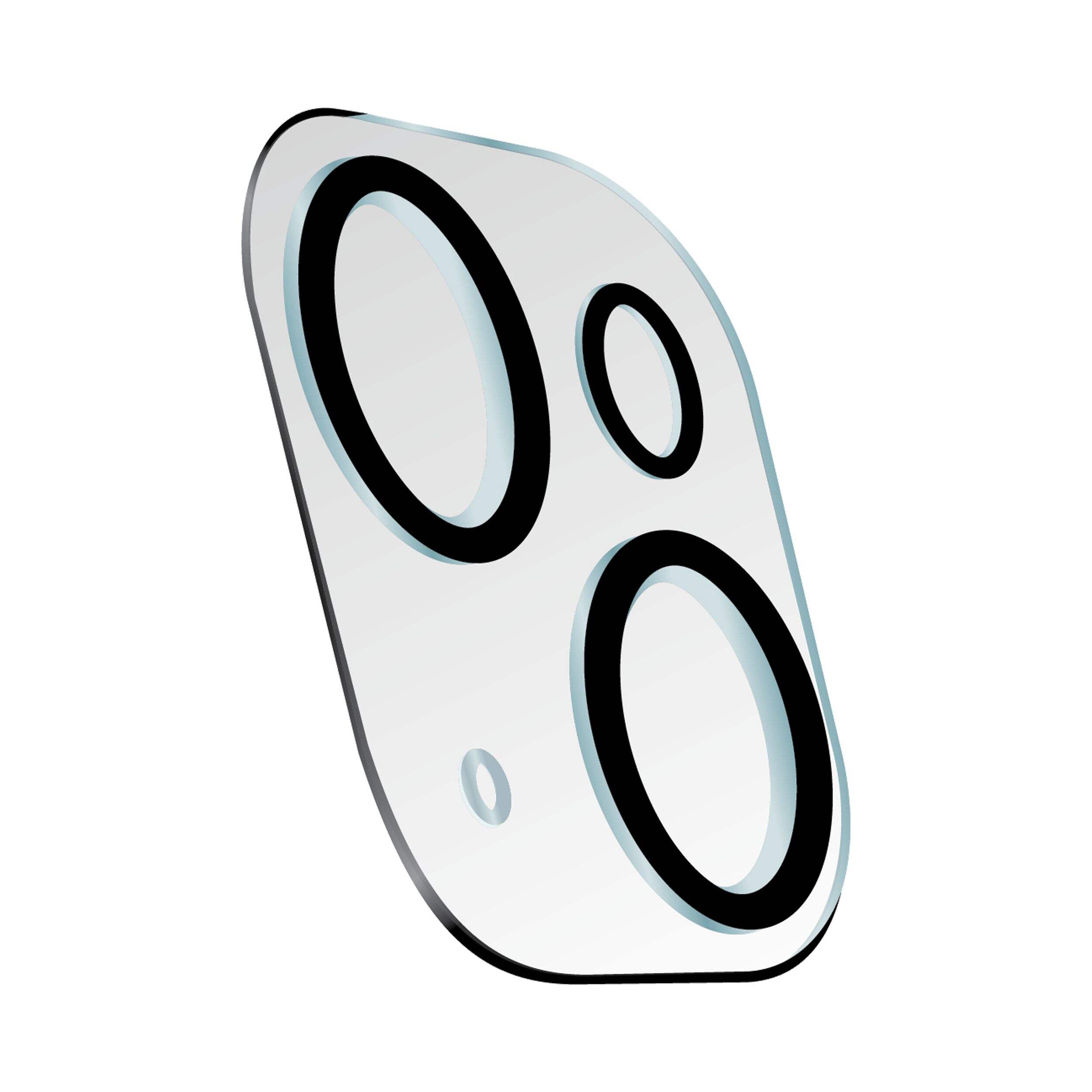 Trousse essentielle d'étui et d'accessoires transparents MagSafe pour iPhone 15 iQ Grab and Go Front_Three_Fourths_Angled_Right