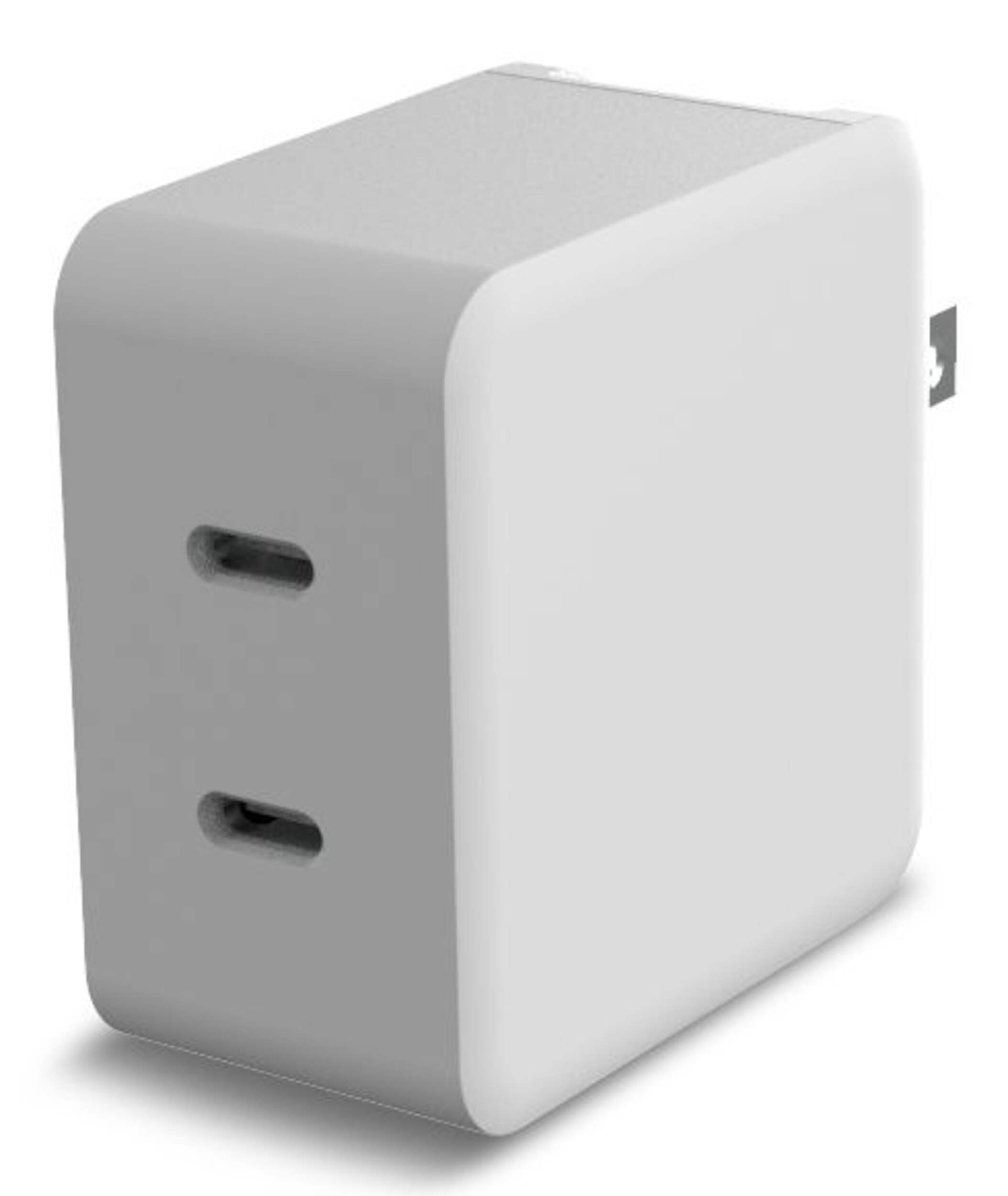 Bluehive 45 Watt Wall Charger Front_Three_Fourths_Angled_Left