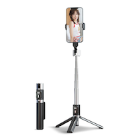 Bluehive Bluetooth Extending Selfie Stick Phone Holder with Tripod Composite_or_Mixed