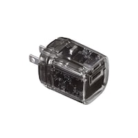 Bluehive 20W Transparent Charging Adapter Front_Three_Fourths_Angled_Right