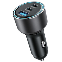 Bluehive 60W Car Charger, USB-C, C and A Composite_or_Mixed