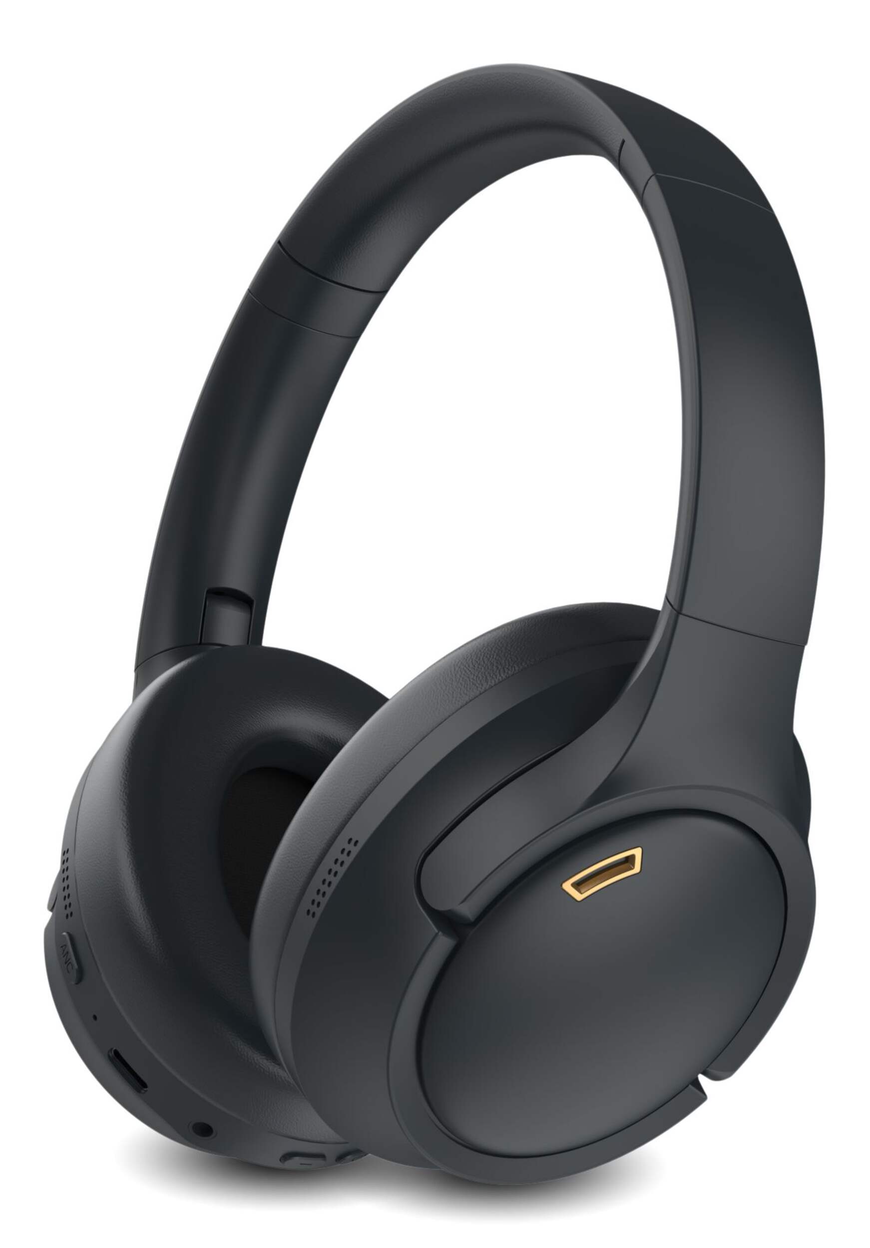 Bluehive Bluebass Elite Wireless ANC Headphones Front_Three_Fourths_Angled_Left