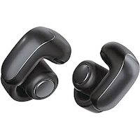 Bose Ultra Open Wireless In-Ear Bluetooth Earbuds with OpenAudio, Black