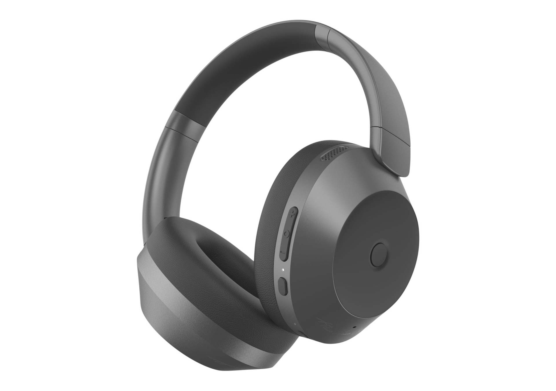 Bluehive Hybrid Over-the-Head Active Noise Cancelling True Wireless Bluetooth Headphones, Black