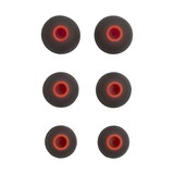 JBL Pure Bass Type-C Wired Earbuds with Microphone, Compatible with USB-C Devices, Black Front_Flat