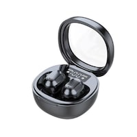 Bluehive Pulse Audio True Wireless Bluetooth Earbuds with Mic, Black Overhead_Plunge