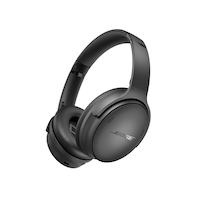 Bose QuietComfort Over-the-Head Wireless Bluetooth  Noise Cancelling Stereo Headphones, Black Front_Three_Fourths_Angled_Left