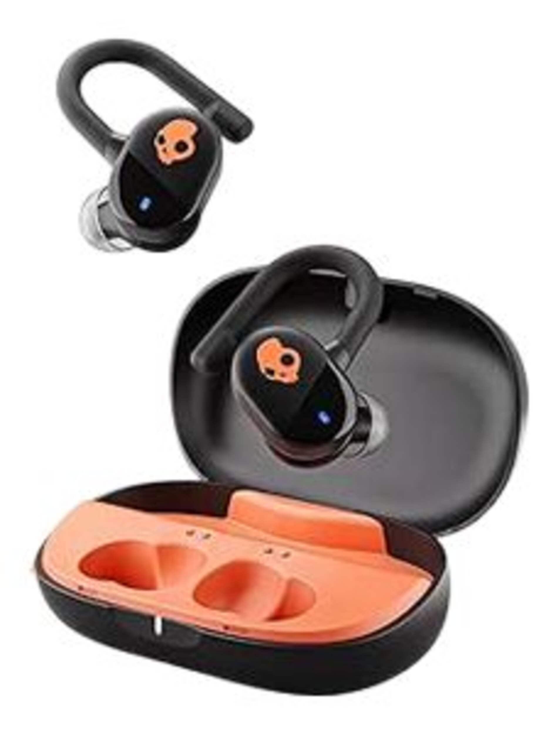 Skullcandy Push Play Wireless Earbuds with Bluetooth 5.3, Black Composite_or_Mixed