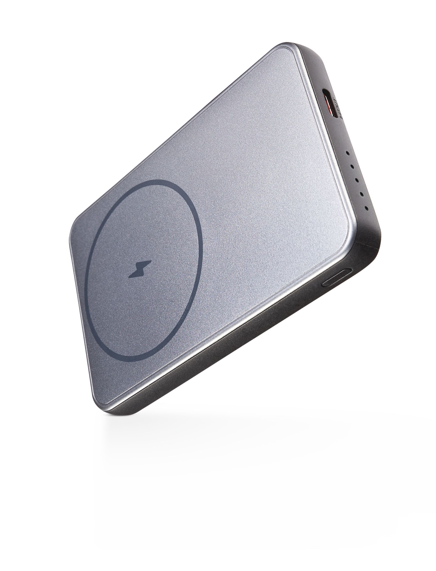 Bluehive Magnetic 5K Wireless Power Bank with MAGSAFE Technology & Battery LED Indicator Light, Black